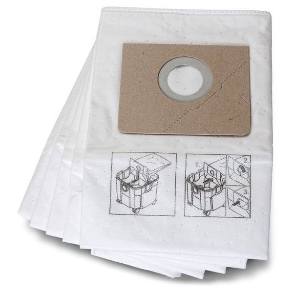 Fein 31345062010 Fiberfilterpose 5-pakning