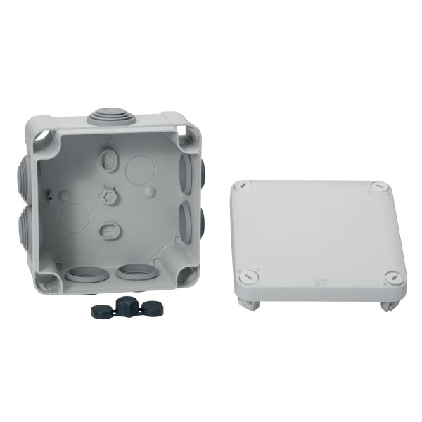 Schneider Electric ENN05265 Brannboks 105 x 105 x 55 mm, utvendig Grå