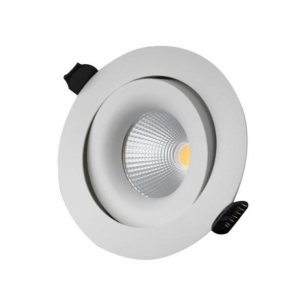 Designlight P-191MW Downlight 11 W, hvit, 3000 K