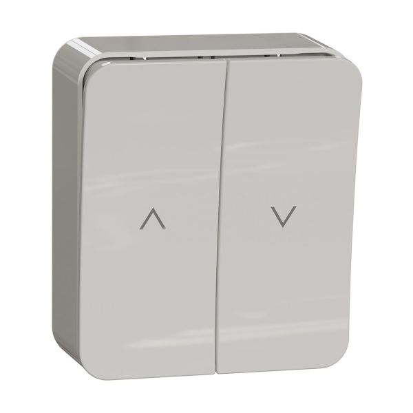 Schneider Electric WDE015554 Sjalusibryter utenpåliggende, hvit