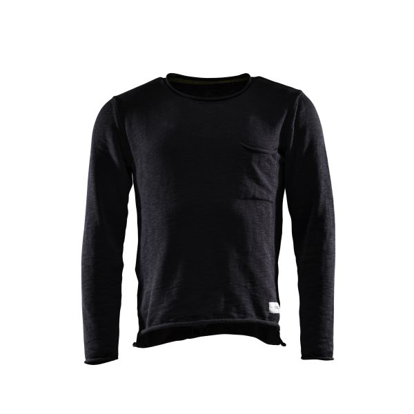 Monitor Sweat One Genser langermet, svart Str. XS