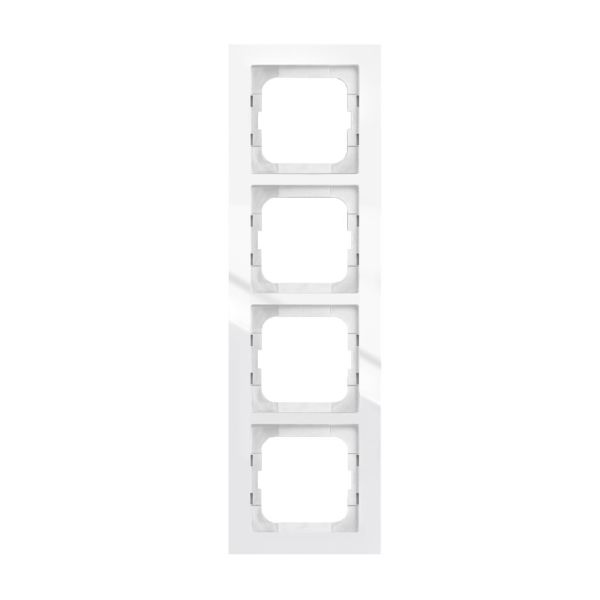 ABB Axcent Kombinasjonsramme hvit 4 rom