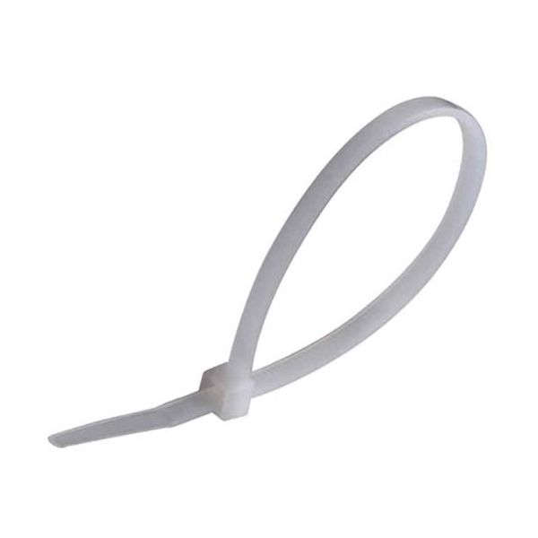 Gelia 4005320372 Buntebånd 140 x 3,6 mm, hvit 100-pakning