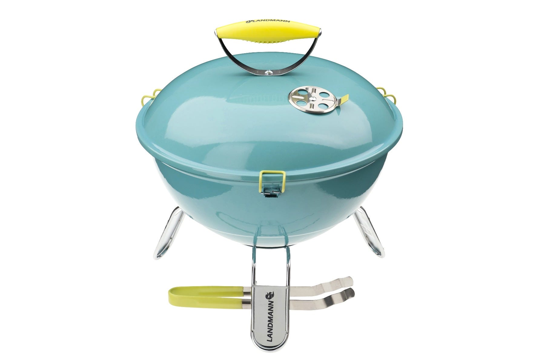 Landmann Kullgrill Piccolino Turkis Ø 37 cm Bærbar