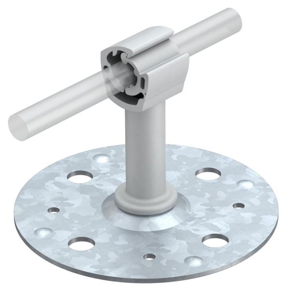 Obo Bettermann 5218314 Ledningsholder for horisontaltak Grepklemme, 100 mm