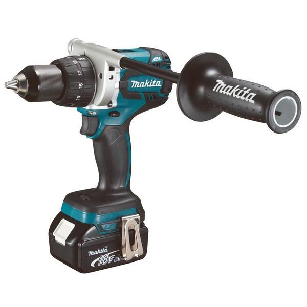 Makita DDF481RTJ Borskrutrekker med batterier og lader