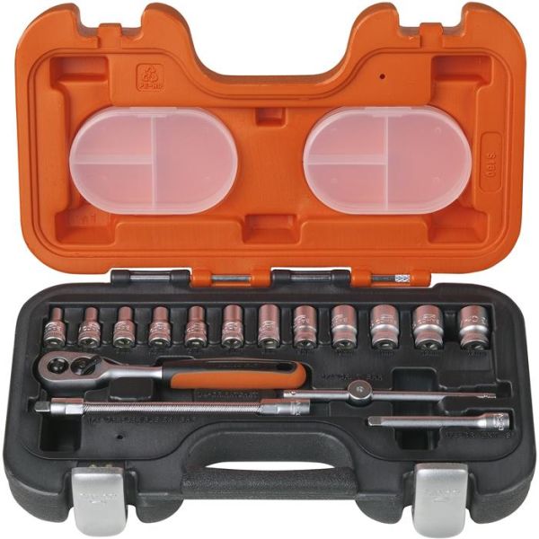 Bahco S160 Pipenøkkelsett 1/4"