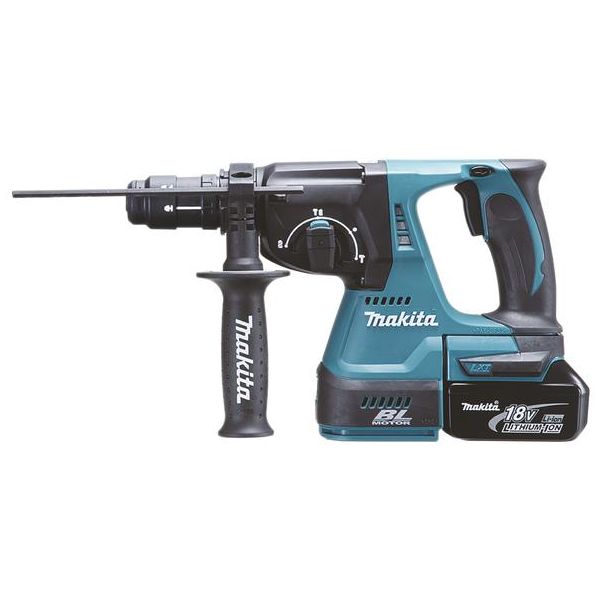 Makita DHR243RTJ Borhammer med 5,0Ah-batterier og lader