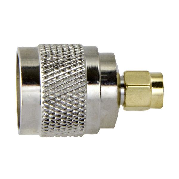 Televes 411201 Kontaktovergang SMA til N, for 50 ohm N-hann til SMA-hann