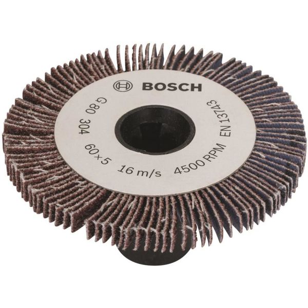 Bosch DIY 1600A00150 Lamellrull for Texoro, 5 mm K80