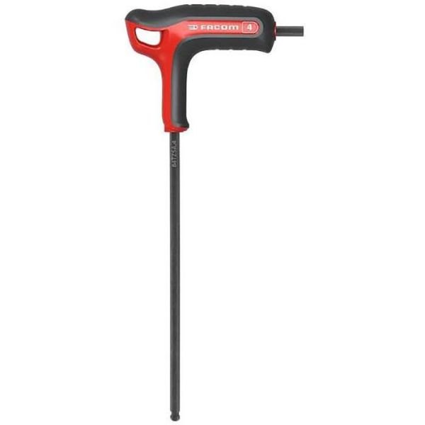 Facom 84TZSA.4 Unbrakonøkkel T-håndtak med kule, 4 mm