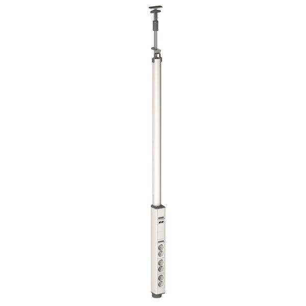 Schneider Electric INS40425 Uttaksstav 2700–3100 mm, enkeltsidig Hvit