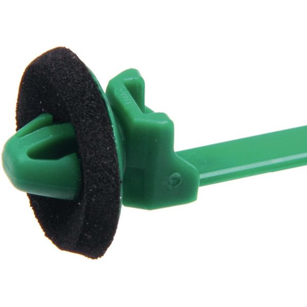 Hellermann Tyton 126-03100 Buntebånd med skive og pilspisshode, 500 stk