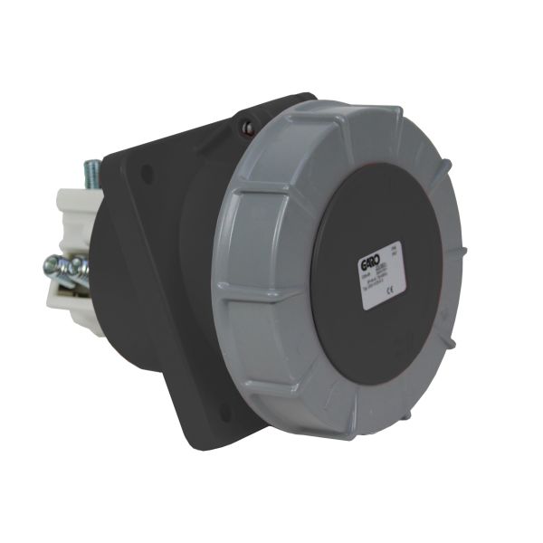 Garo UISV 3125-7 S Paneluttak IP67, 4-polet, 125 A, skrå Svart, 7 h
