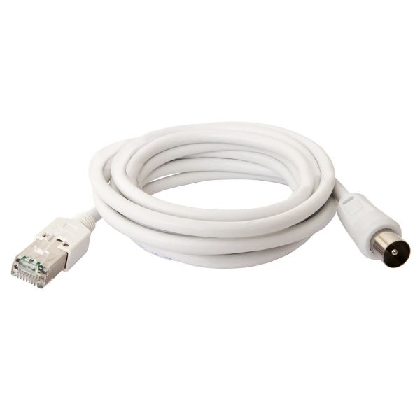 Televes 768011 Kabel med innebygd splitter