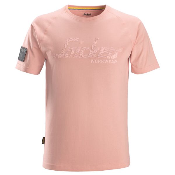 Snickers 2580 T-skjorte rosa XS