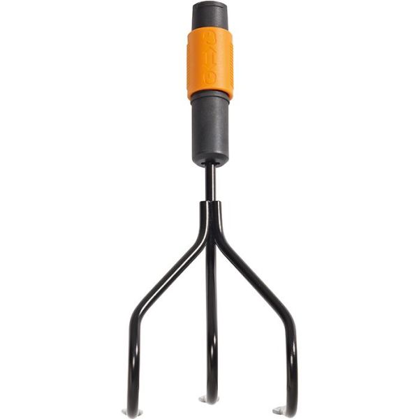 Fiskars QuikFit 1000680 Kultivator med tre klor, 305 mm
