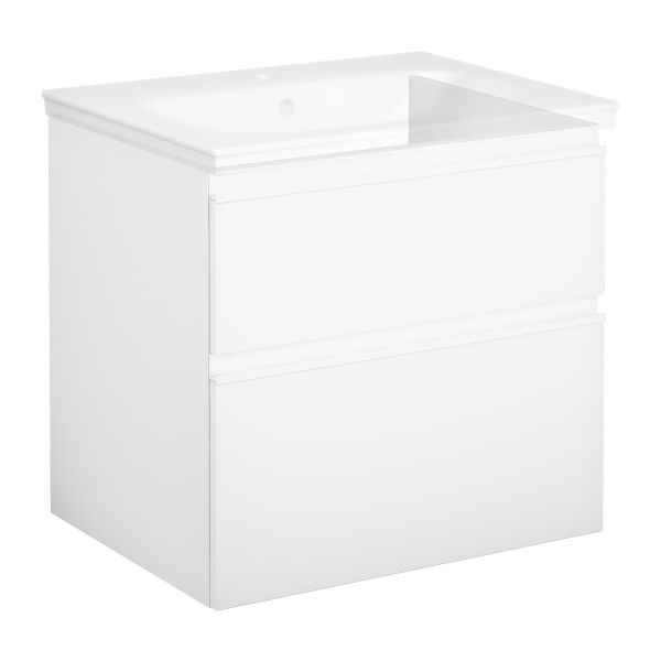 Gustavsberg Artic Kommode 60 cm, uten vaskeservant Hvit, gripelist