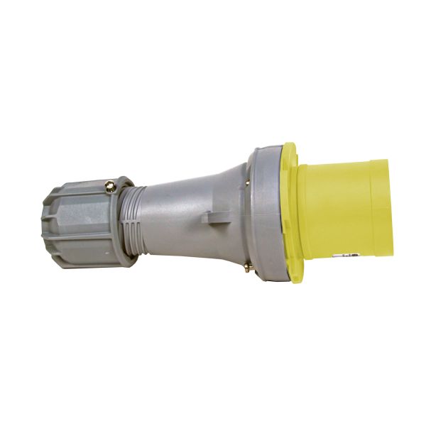 Garo P 463-4 S Støpsel IP44, 5-polet 63 A Gul, 4 h