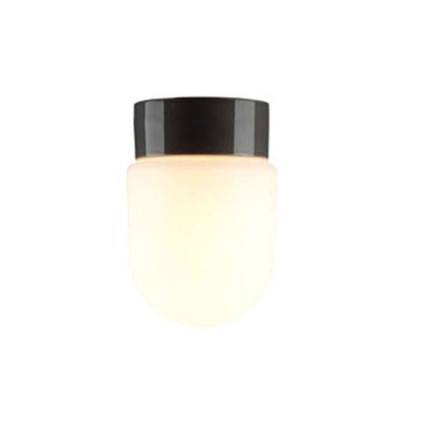 Ifö Electric Fridhem Takarmatur grå, IP54, rett, E27