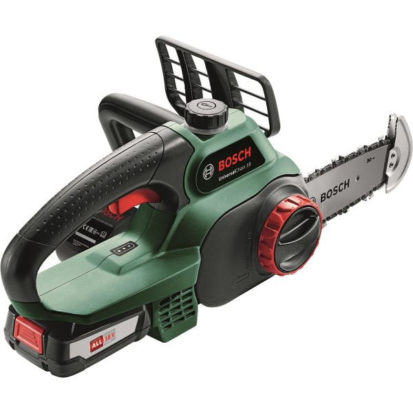 Bosch DIY Universal Chain 18 Kjedesag med 2,5 Ah-batteri og lader