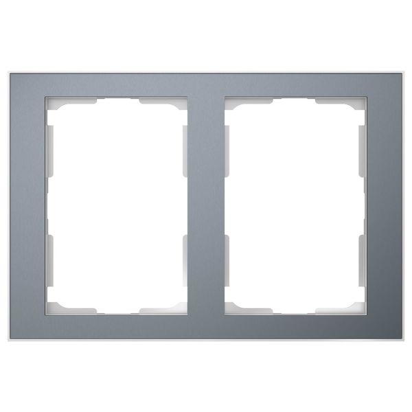 Elko EKO06914 Kombinasjonsramme tinn/aluminium 2 x 1½ rom