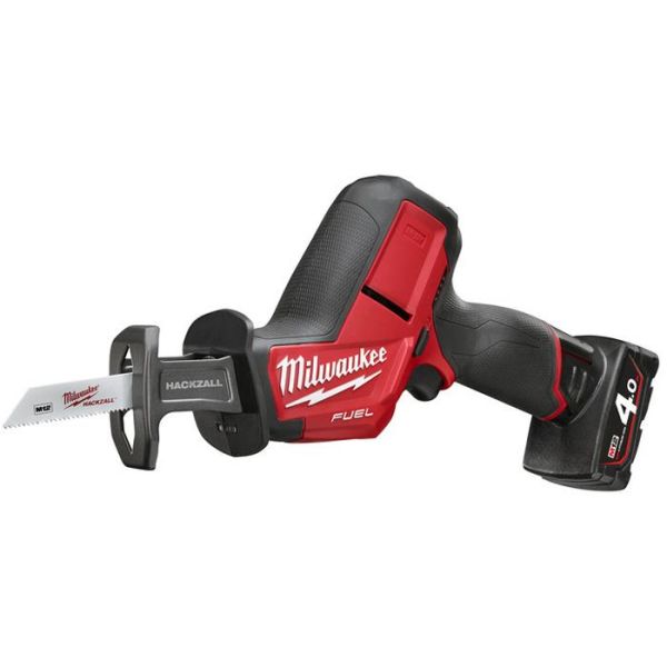 Milwaukee M12 CHZ-402C Tigersag med batterier og lader