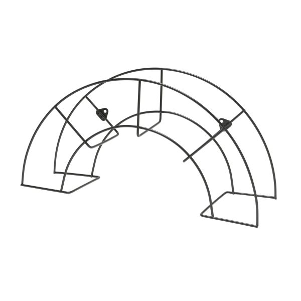 Nyby Bruk 6012-8 Slangeholder Svart, 9-pakning