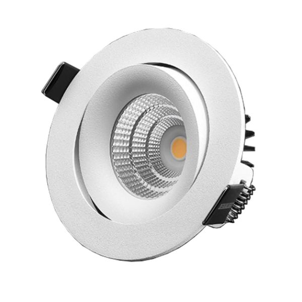 Designlight P-1602530 Downlight 7 W, vinklingsbar, hvit 3000 K