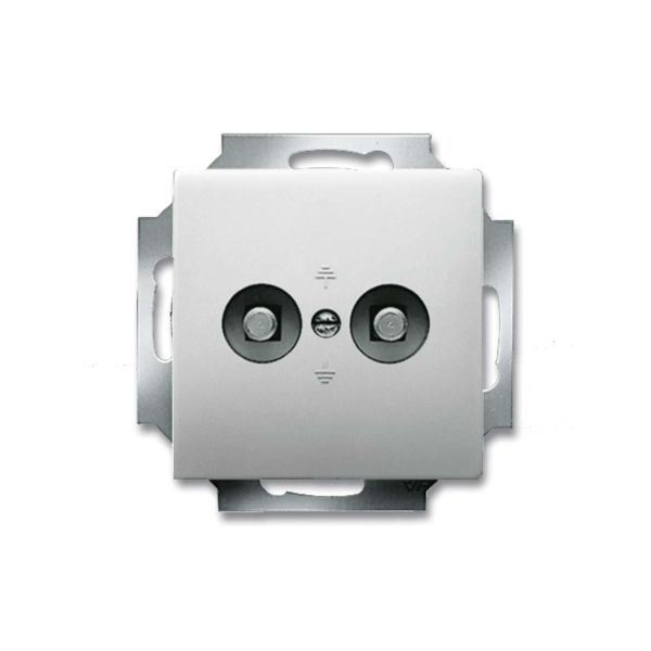 ABB Impressivo Potensialutjevningsuttak 2-veis Rustfritt stål