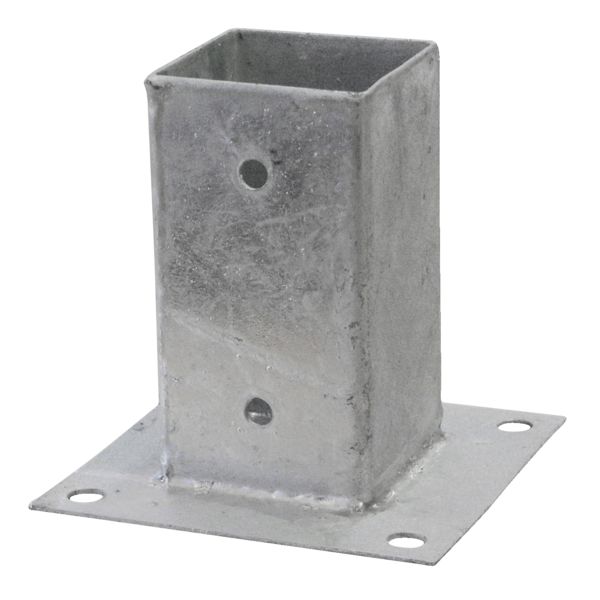 Joma 6127301 Stolpefeste med plate 2 x 73 x 73 x 150 mm