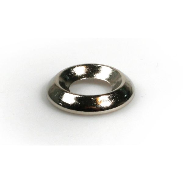 Arvid Nilsson 93306900 Skive forniklet messing, 100-pakning 4,2 x 11 x 1,8 mm