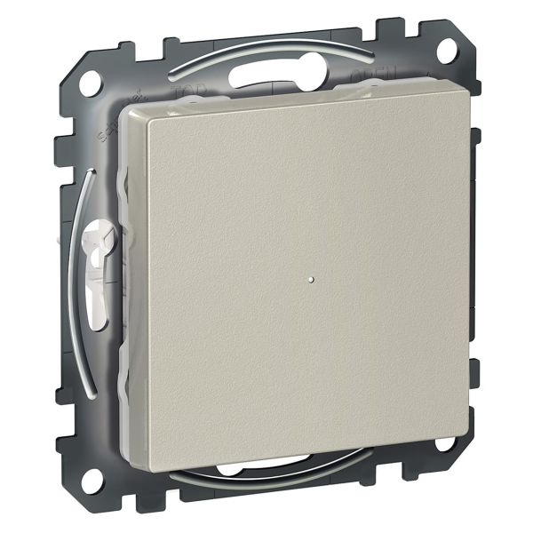 Schneider Electric WDE004310 Trykkdimmer 71 x 71 mm, skrueklemme Metallic