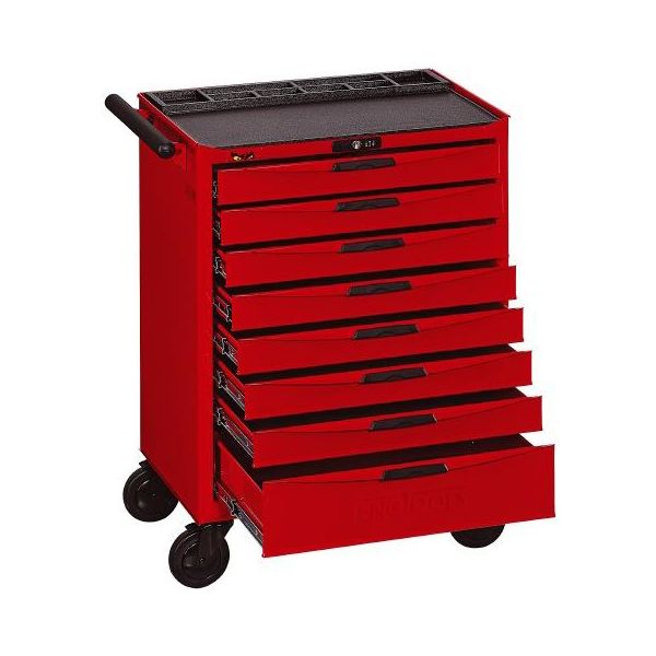 Teng Tools TCW808N Verktøyvogn uten verktøysett