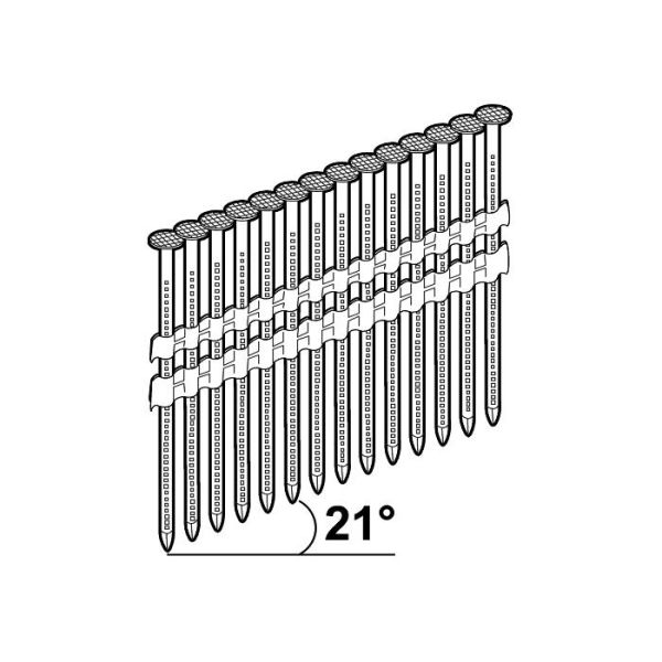ESSVE M-Fusion Maskinspiker 21° D-hode, 2200-pakning 2,8x50mm