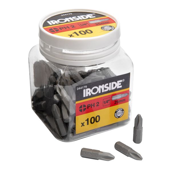 Ironside 201653 Bits torx, 25 mm, 100-pakning TX20
