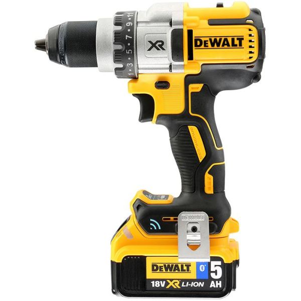 Dewalt DCD992P2B Borskrutrekker med 5,0Ah-batterier og lader