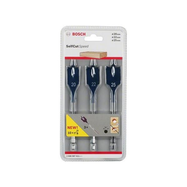 Bosch Self Cut Speed 2608587011 Senterborsett 3 deler