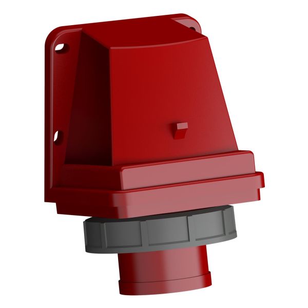 ABB 2CMA102382R1000 Vegginntak hurtigtilkoblet, vibrasjonsbestandig Rød, 32 A, 4-polet, IP67