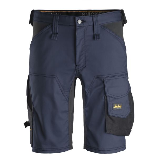 Snickers 6143 AllroundWork Arbeidsshorts marineblå/svart 44