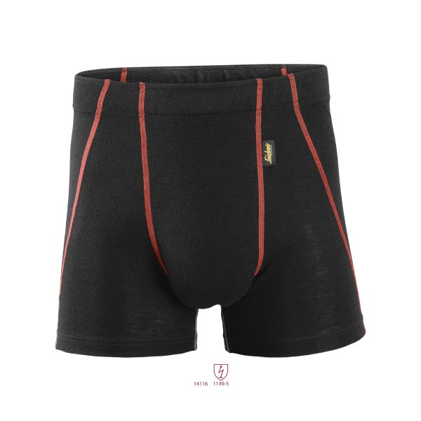 Snickers 9464 ProtecWork Boksershorts svart, flammesikring XS