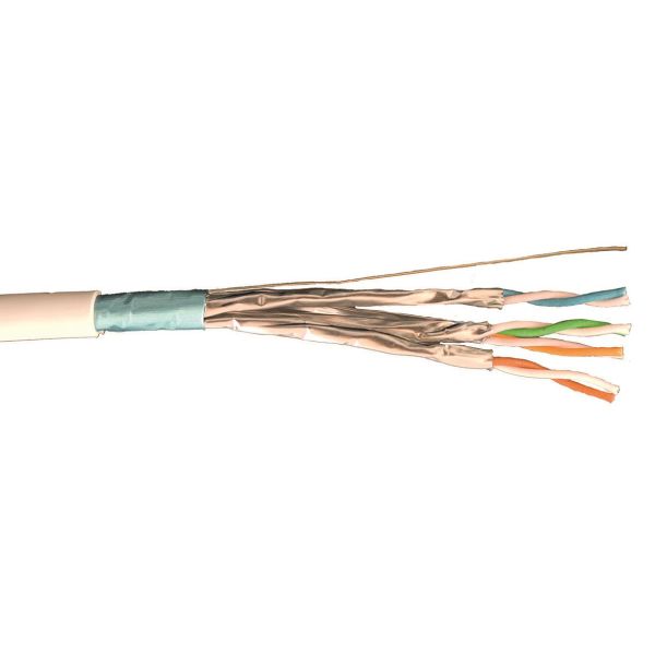 Elko EKO01746KAP Datakabel 1 m, skjermet, F/UTP C6A
