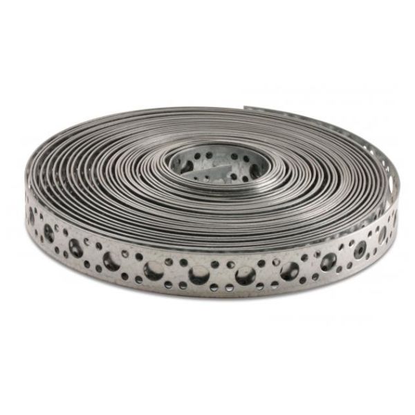 Heco 796130710000 Hullbånd varmgalvanisert, 10 m 13 x 0,7 mm