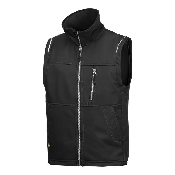 Snickers 4511 Softshellvest svart XS