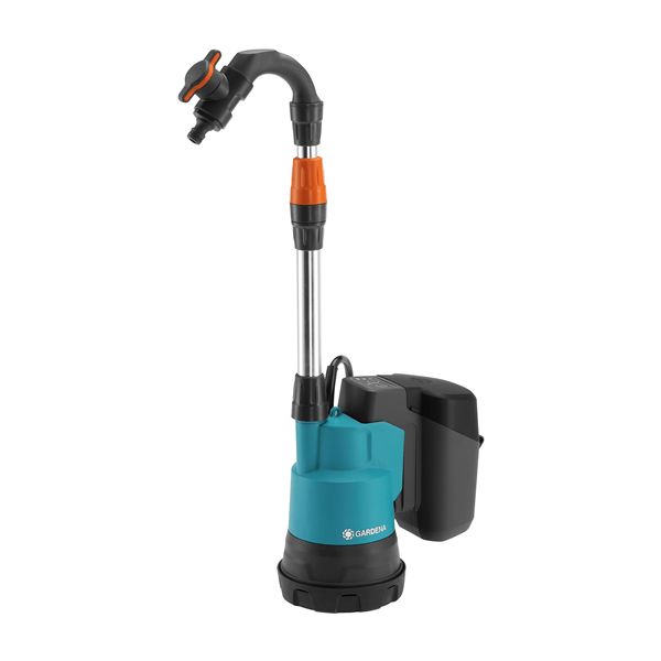 Gardena 2000/2 Pumpe med 2,5Ah batteri og lader