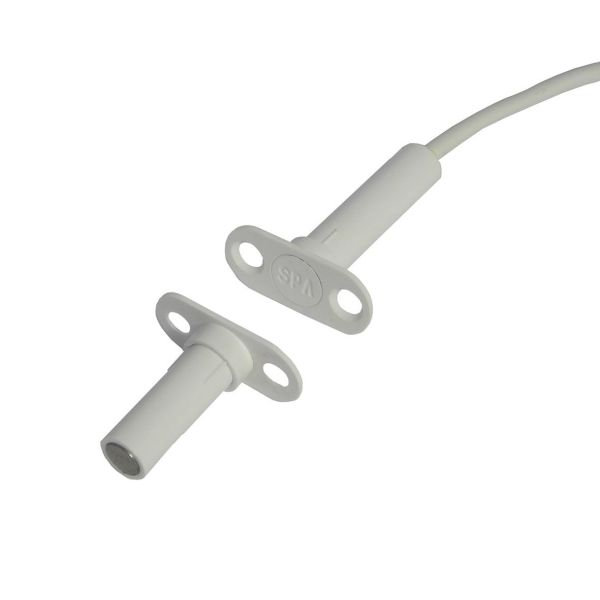 Alarmtech MC 370-S1 Høysikkerhetskontakt 12 mm sensor, innebygd 2 m kabel