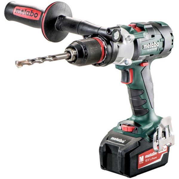 Metabo SB 18 LTX-3 BL I Slagbormaskin med 5,2Ah-batterier og lader