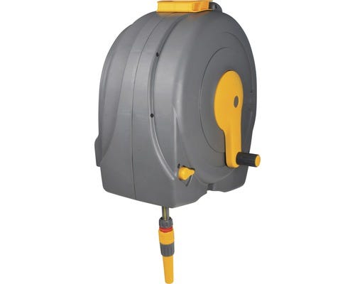 Hozelock Slangetrommel AR Vegg 40m, clutch og dyse