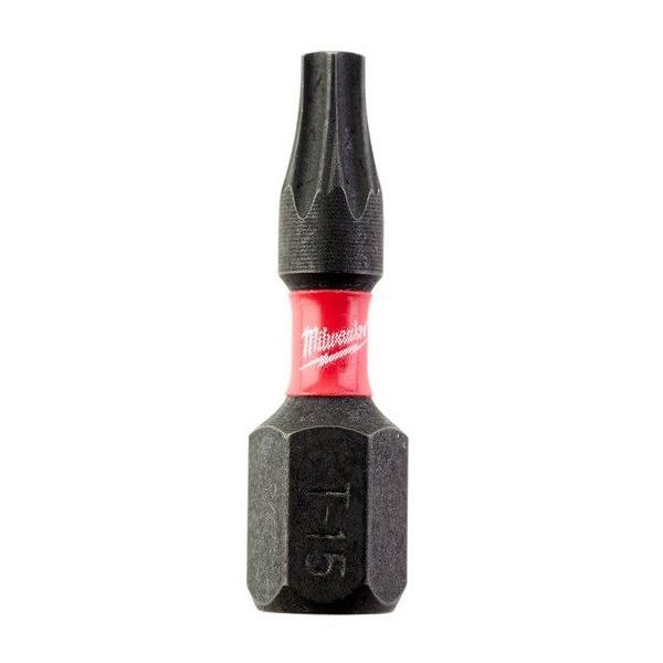 Milwaukee SHOCKWAVE Impact Duty TX15 Skrubits 2-pakning TX15 - 25 mm