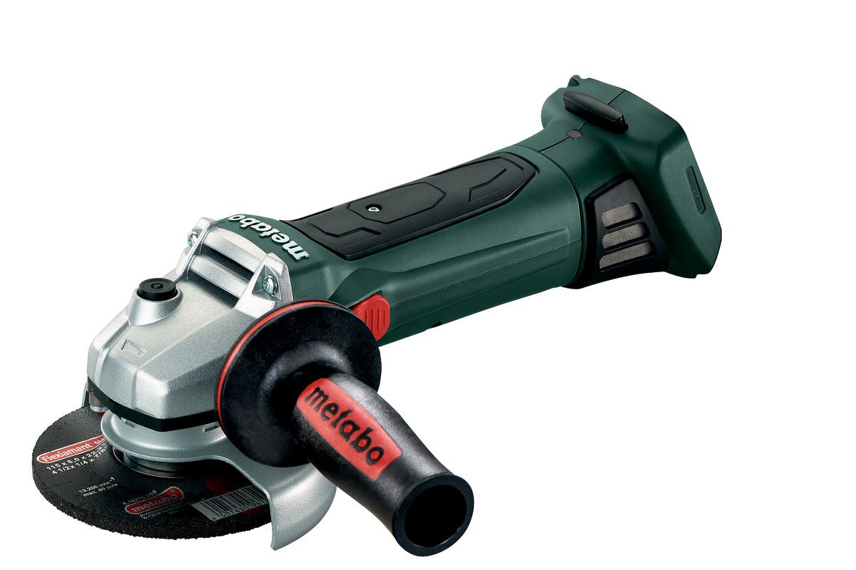 Metabo Vinkelsliper W18 LTX 125 Solo + Innlegg